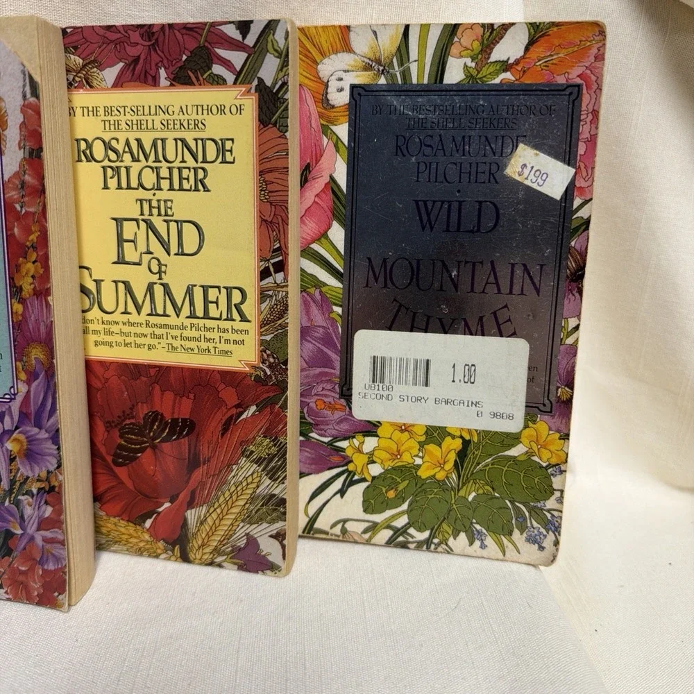Rosamunde Pilcher 4 PB Lot Day Of The Storm Sleeping Tiger End Of Summer Wild Mo
